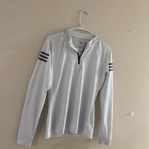 Adidas Aeroready Women's 1/4 Zip Training Top - White S